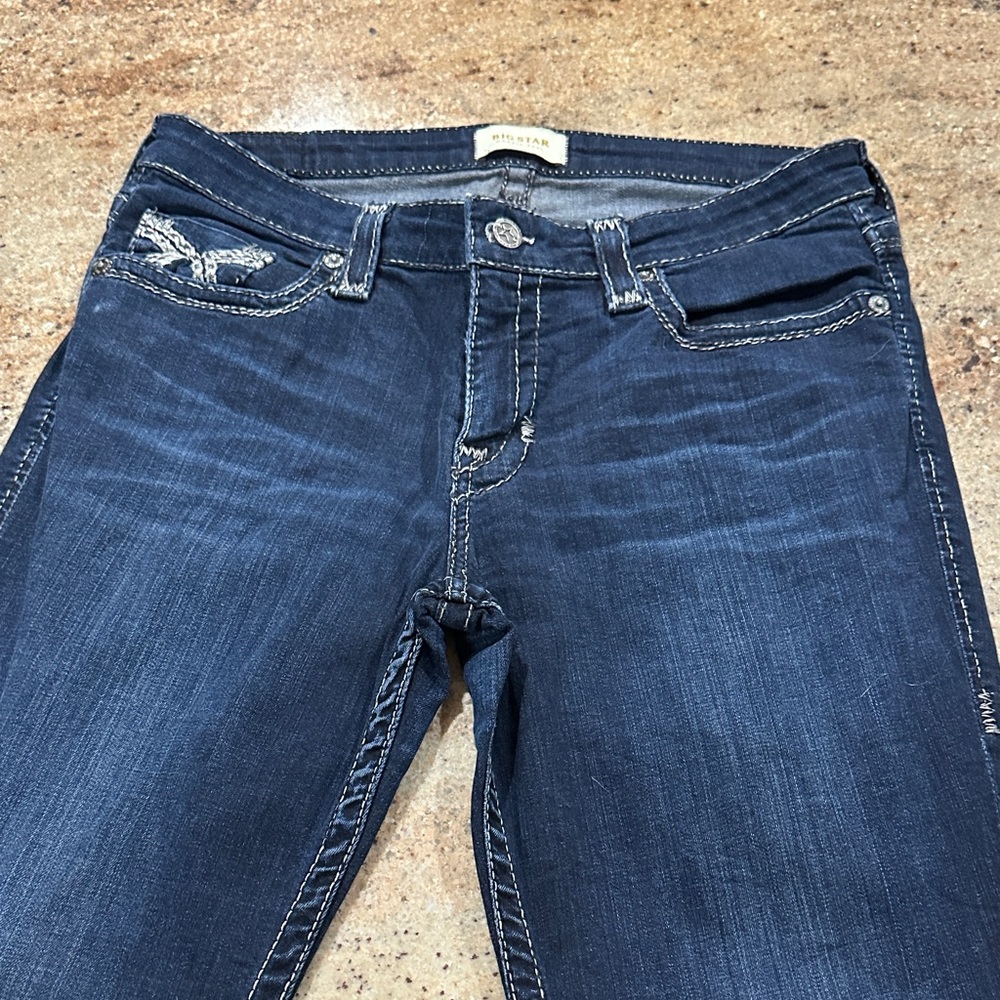 Big Star Dark Blue Women's Skinny Jeans